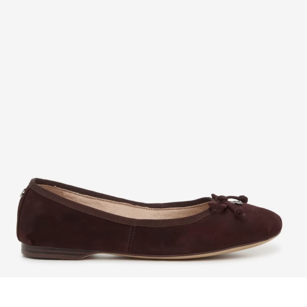 Sam Edelman Signature Collection Zane Ballet Flat Size 10 Suede - Picture 3 of 9